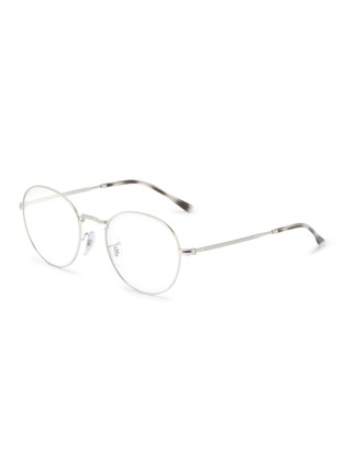 Main View - Click To Enlarge - RAY-BAN - 'RX3582V' metal round optical glasses