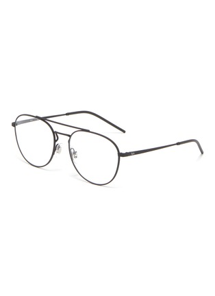 Main View - Click To Enlarge - RAY-BAN - 'RX6414' metal aviator optical glasses