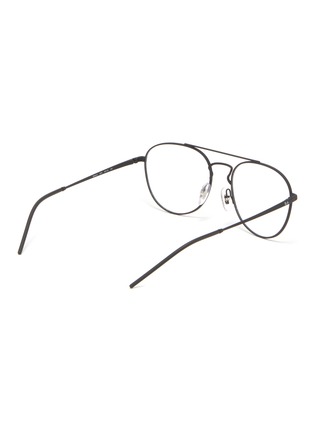 Figure View - Click To Enlarge - RAY-BAN - 'RX6414' metal aviator optical glasses