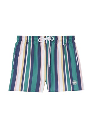 Main View - Click To Enlarge - TOPMAN - Stripe swim shorts