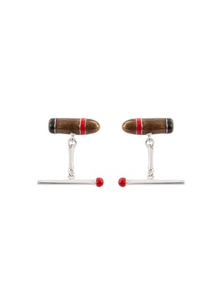 Main View - Click To Enlarge - DEAKIN & FRANCIS  - Cigar and matchstick cufflinks