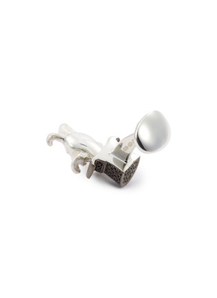 Detail View - Click To Enlarge - DEAKIN & FRANCIS  - Moveable rabbit in hat cufflinks