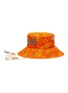Main View - Click To Enlarge - LOEWE - x Paula's Ibiza graphic print ribbon tie bucket hat