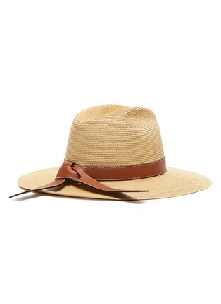 Figure View - Click To Enlarge - LOEWE - x Paula's Ibiza straw fedora hat
