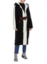 Figure View - Click To Enlarge - COMMON LEISURE - Muhammed Ali' Zip Up long coat