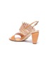  - RODO - Woven strap slingback leather sandals