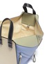 Detail View - Click To Enlarge - LOEWE - x Paula's Ibiza 'Hammock' small colourblock leather bag