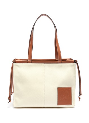 Main View - Click To Enlarge - LOEWE - 'Cushion' canvas tote