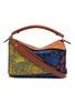 Main View - Click To Enlarge - LOEWE - x Paula's Ibiza 'Puzzle' patchwork leather bag