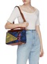 Figure View - Click To Enlarge - LOEWE - x Paula's Ibiza 'Puzzle' patchwork leather bag