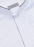  - LANVIN - Mandarin collar stripe shirt