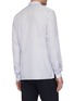 Back View - Click To Enlarge - LANVIN - Mandarin collar stripe shirt