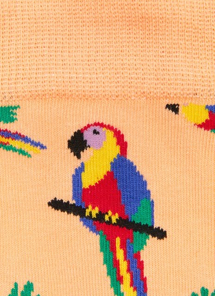 Detail View - Click To Enlarge - HAPPY SOCKS - Parrot crew socks