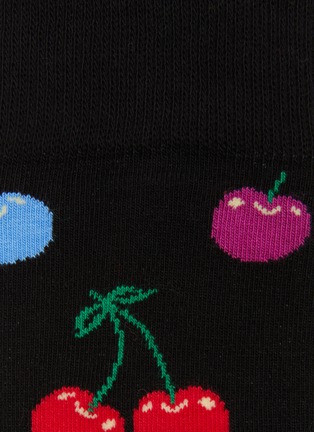 Detail View - Click To Enlarge - HAPPY SOCKS - Cherry crew socks