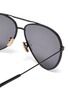 Detail View - Click To Enlarge - CELINE - Metal aviator sunglasses