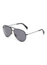 Main View - Click To Enlarge - CELINE - Metal aviator sunglasses