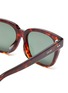 Detail View - Click To Enlarge - CELINE - Tortoiseshell acetate square sunglasses