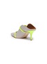  - MALONE SOULIERS - 'Maureen Luwolt' neon strappy leather mules