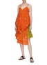 Figure View - Click To Enlarge - LOEWE - x Paula's Ibiza floral print handkerchief hem camisole top