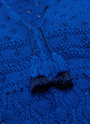  - LOEWE - x Paula's Ibiza tassel crochet knit sweater