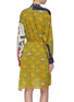 Back View - Click To Enlarge - LOEWE - x Paula's Ibiza belted patchwork print wrap shirt dress