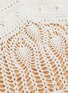 Detail View - Click To Enlarge - LOEWE - x Paula's Ibiza scalloped hem mix crochet knit dress