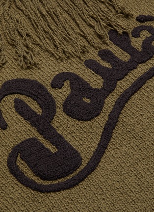  - LOEWE - x Paula's Ibiza fringe logo embroidered sweater