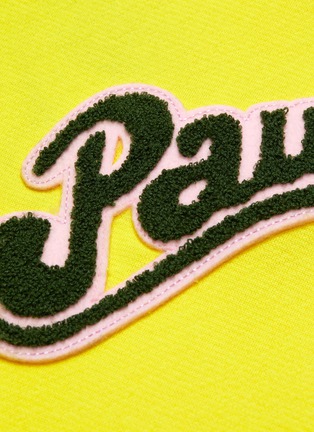  - LOEWE - x Paula's Ibiza logo chenille patch long hoodie