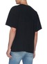 Back View - Click To Enlarge - RHUDE - Washed logo print chest pocket T-shirt