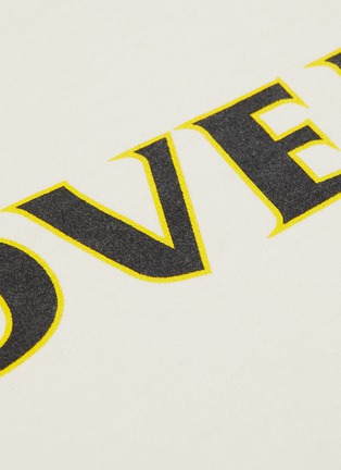  - RHUDE - 'Loveless' slogan logo print T-shirt