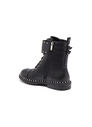 Detail View - Click To Enlarge - SAM EDELMAN - 'Polly Jennifer' kids studded leather combat boots