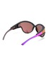 Figure View - Click To Enlarge - BALENCIAGA - 'Unlimited' mirror acetate cat eye sunglasses