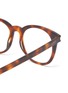 Detail View - Click To Enlarge - SAINT LAURENT - Tortoiseshell acetate square optical glasses