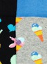 Detail View - Click To Enlarge - HAPPY SOCKS - Ice Cream kids socks 2-pack set