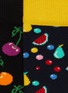 Detail View - Click To Enlarge - HAPPY SOCKS - Cherry kids socks 2-pack set