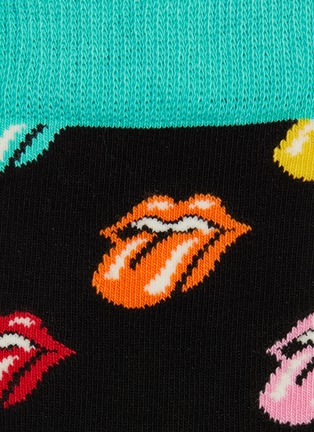 Detail View - Click To Enlarge - HAPPY SOCKS - Rolling Stones Paint It Bright kids socks