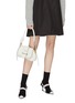 Front View - Click To Enlarge - PRADA - 'Sidonie' leather saddle bag