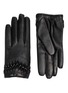 Main View - Click To Enlarge - THOMASINE GLOVES - 'Milan' braided cuff leather gloves
