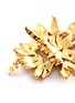 Detail View - Click To Enlarge - CHLOÉ - 'Willow' baroque floral brass bracelet