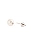 Detail View - Click To Enlarge - TASAKI - 'Refined Rebellion' Akoya pearl 18k white gold stud earrings