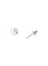 Detail View - Click To Enlarge - TASAKI - 'Refined Rebellion' diamond Akoya pearl 18k white gold stud earrings