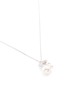 Detail View - Click To Enlarge - TASAKI - 'Balance Note' diamond Akoya pearl pendant necklace