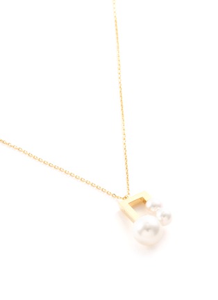 Detail View - Click To Enlarge - TASAKI - 'Balance Note' Akoya pearl pendant necklace