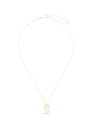 Main View - Click To Enlarge - TASAKI - 'Balance Note' Akoya pearl pendant necklace