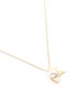 Detail View - Click To Enlarge - TASAKI - 'Comet' Akoya pearl 18k yellow gold pendant necklace