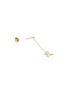 Detail View - Click To Enlarge - TASAKI - 'Comet' Akoya pearl 18k yellow gold drop earrings