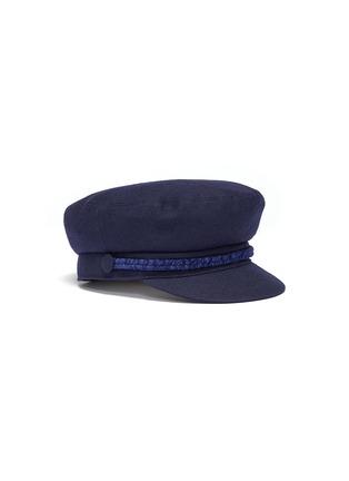 ハット Maison Michel 'New Abby' Hat New Abby, Sailor cap in black lycra fabric - Maison Michel