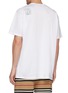 Back View - Click To Enlarge - BURBERRY - 'Bambi' slogan photographic print oversized T-shirt
