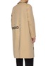 Back View - Click To Enlarge - BURBERRY - Horseferry print gabardine car coat