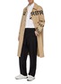 Figure View - Click To Enlarge - BURBERRY - Horseferry print gabardine car coat